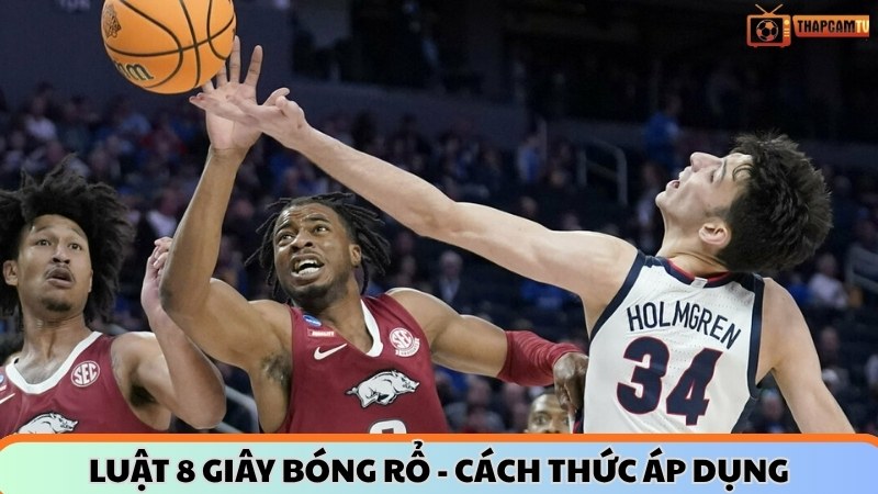 Luật 8 giây bóng rổ